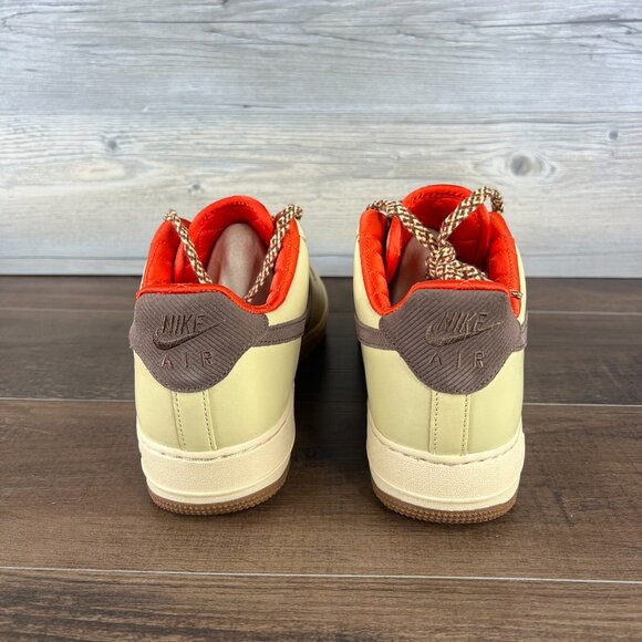 Nike Air Force 1 07 Mens Size 12 Light British Tan Cacao Wow Sesame HQ3447 222 - Picture 5 of 10